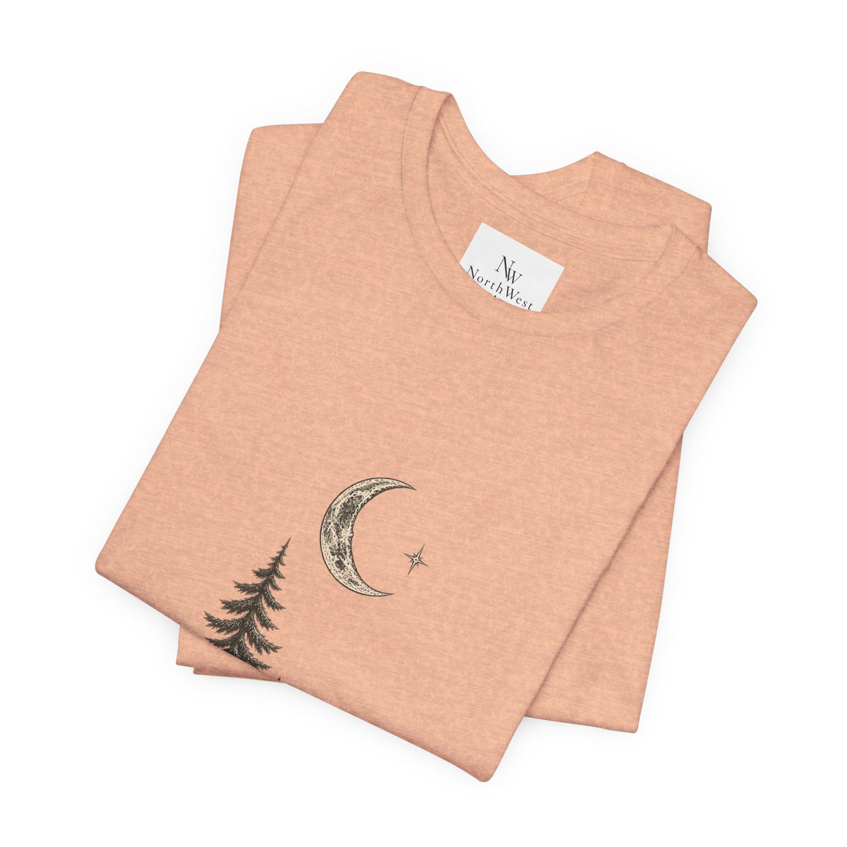 Campfire Adventure T-Shirt — “This Must Be The Place” Scenic Camping Tee