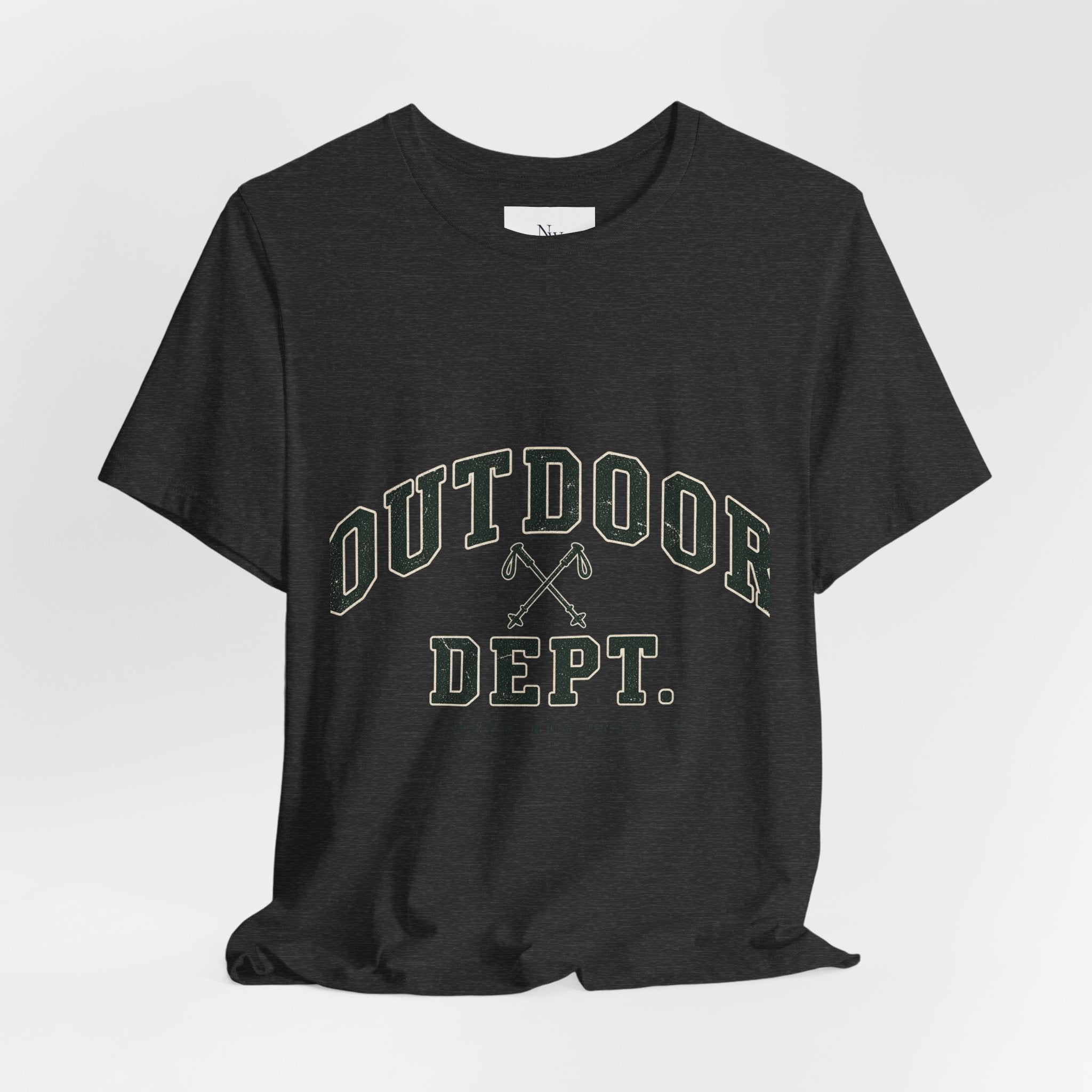Outdoor Dept. Graphic Tee — Adventure Camping T-Shirt