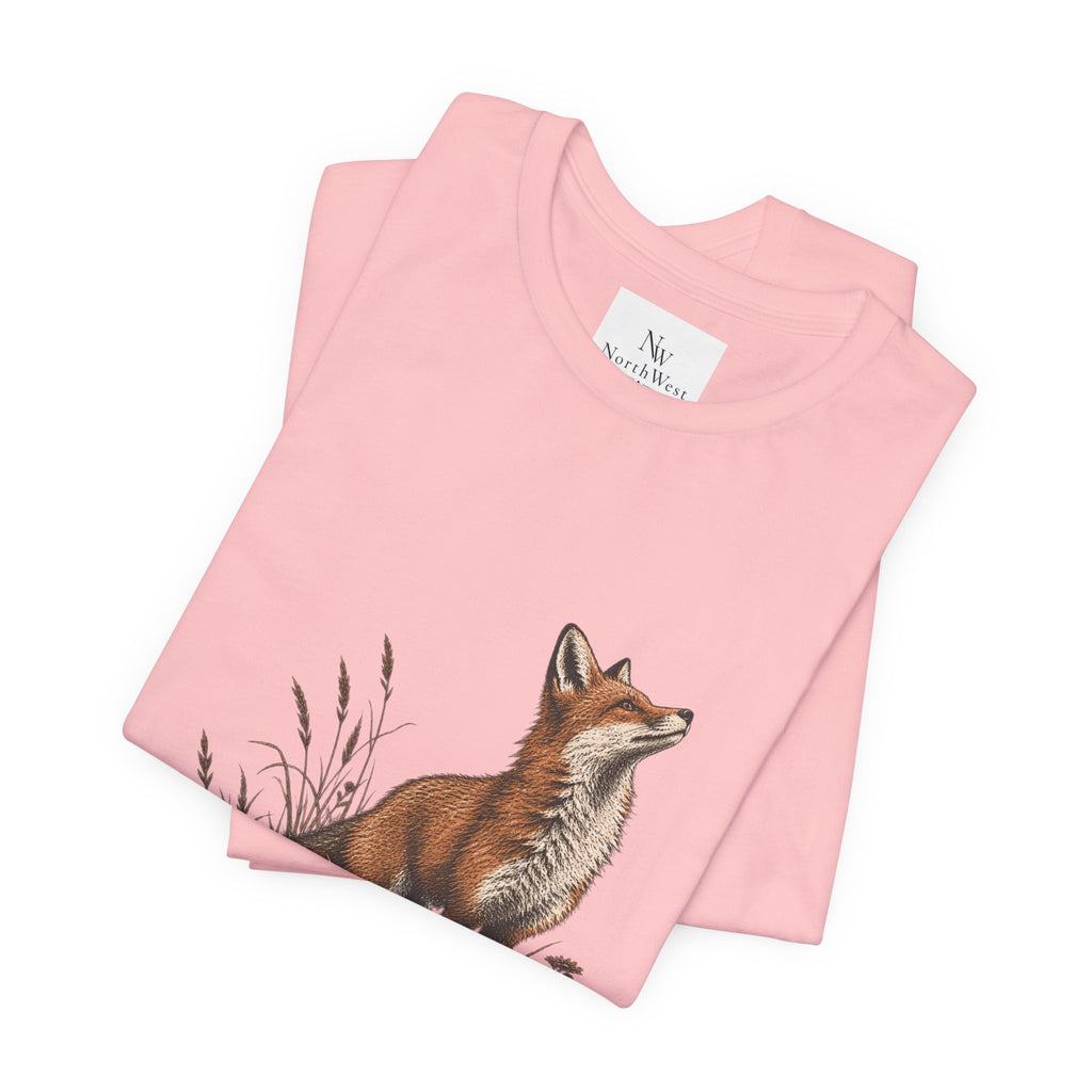 Wild Things Fox Tee — Woodland Nature Graphic T-Shirt