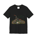Be Home Before Dark T-Shirt — Vintage Kids Bike & Sunset Graphic Tee