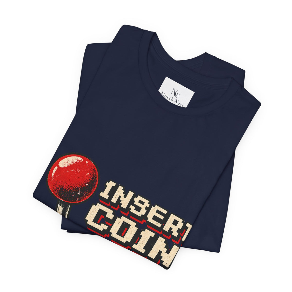 Insert Coin Arcade T‑Shirt — "One More Game" Retro Gaming Tee