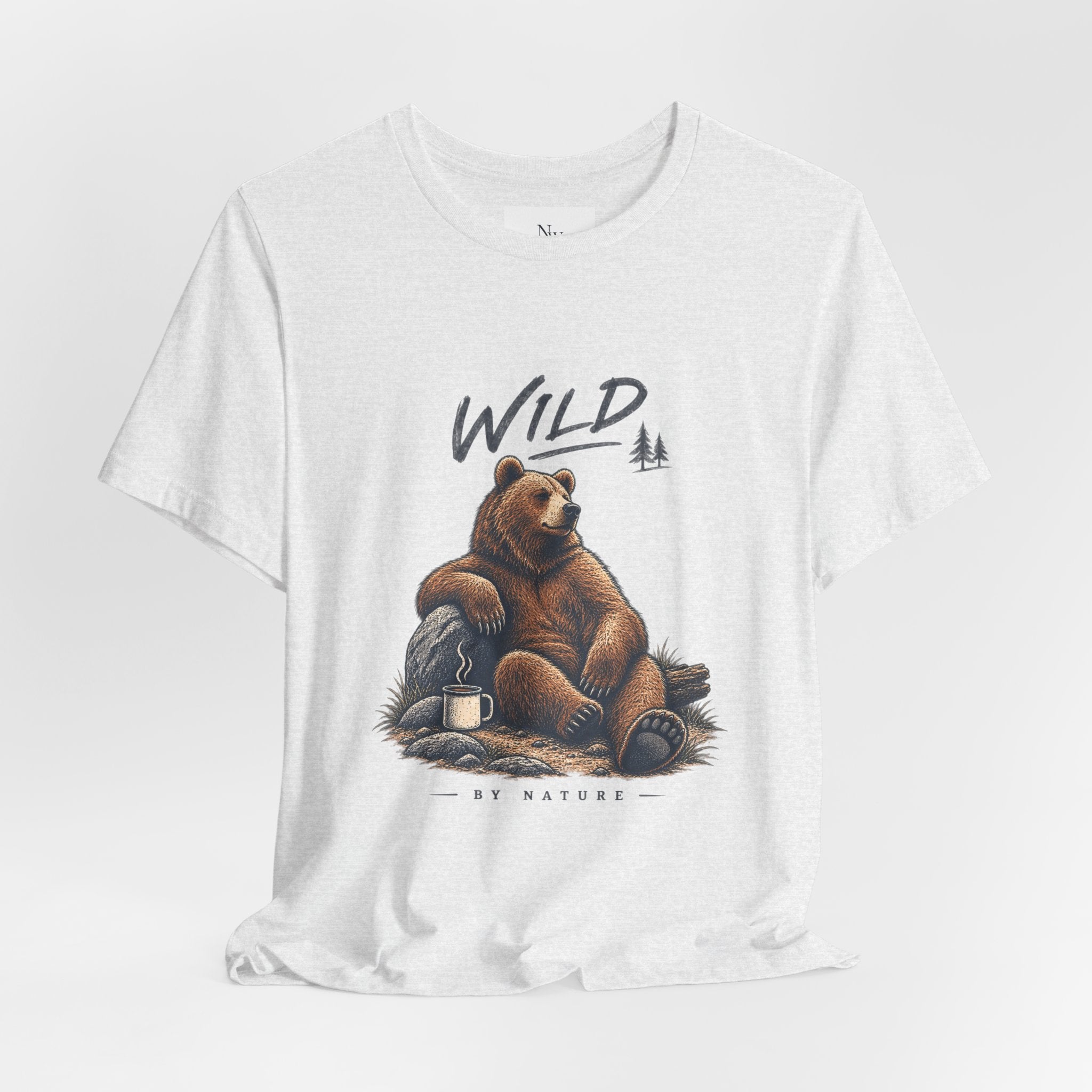 Wild at Heart Bear T-Shirt — Outdoor Nature Graphic Tee