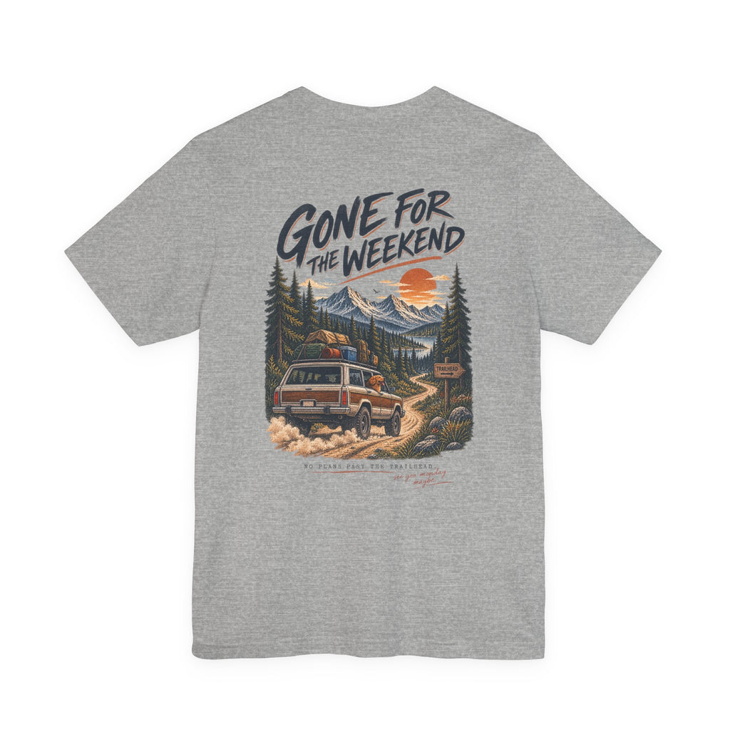 Adventure Tee — "Gone for the Weekend" Off‑Road Van Graphic T‑Shirt