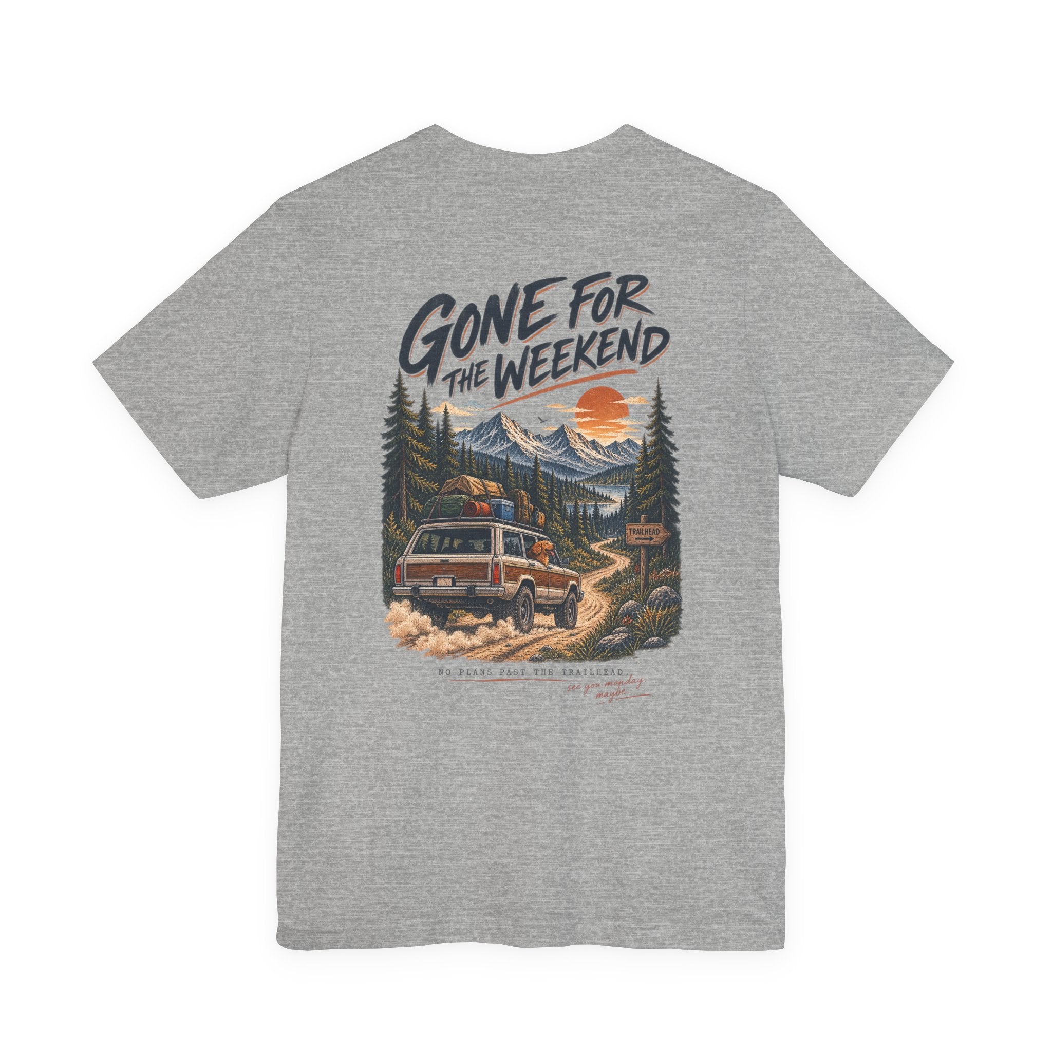 Adventure Tee — "Gone for the Weekend" Off‑Road Van Graphic T‑Shirt