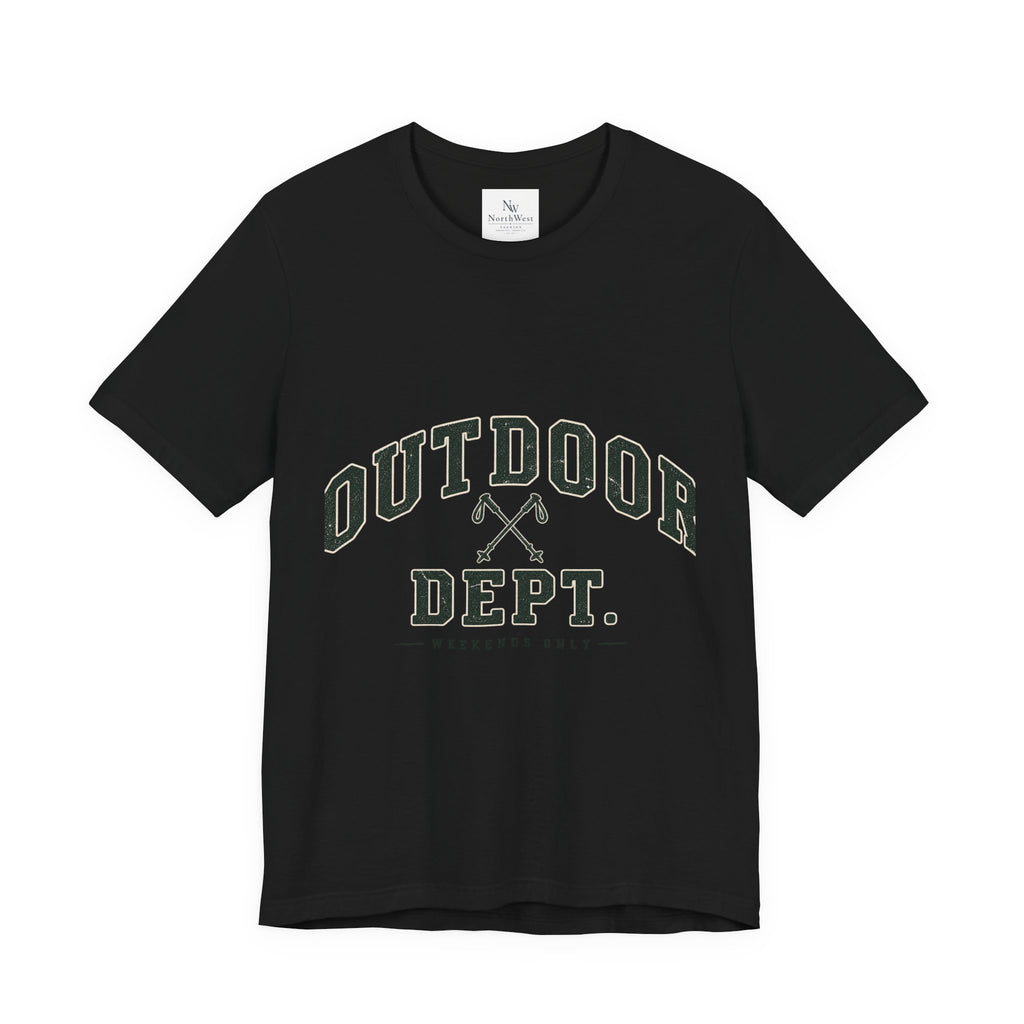 Outdoor Dept. Graphic Tee — Adventure Camping T-Shirt