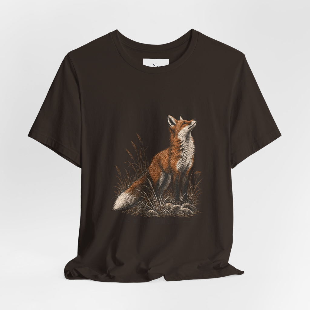 Wild Things Fox Tee — Woodland Nature Graphic T-Shirt