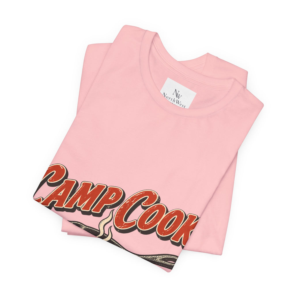 Camp Cook T‑Shirt — “Breakfast Tastes Better Outside” Camping Tee