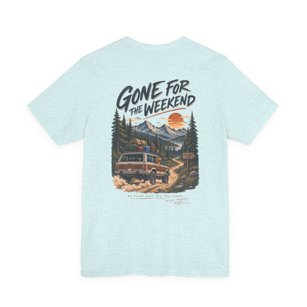 Adventure Tee — "Gone for the Weekend" Off‑Road Van Graphic T‑Shirt
