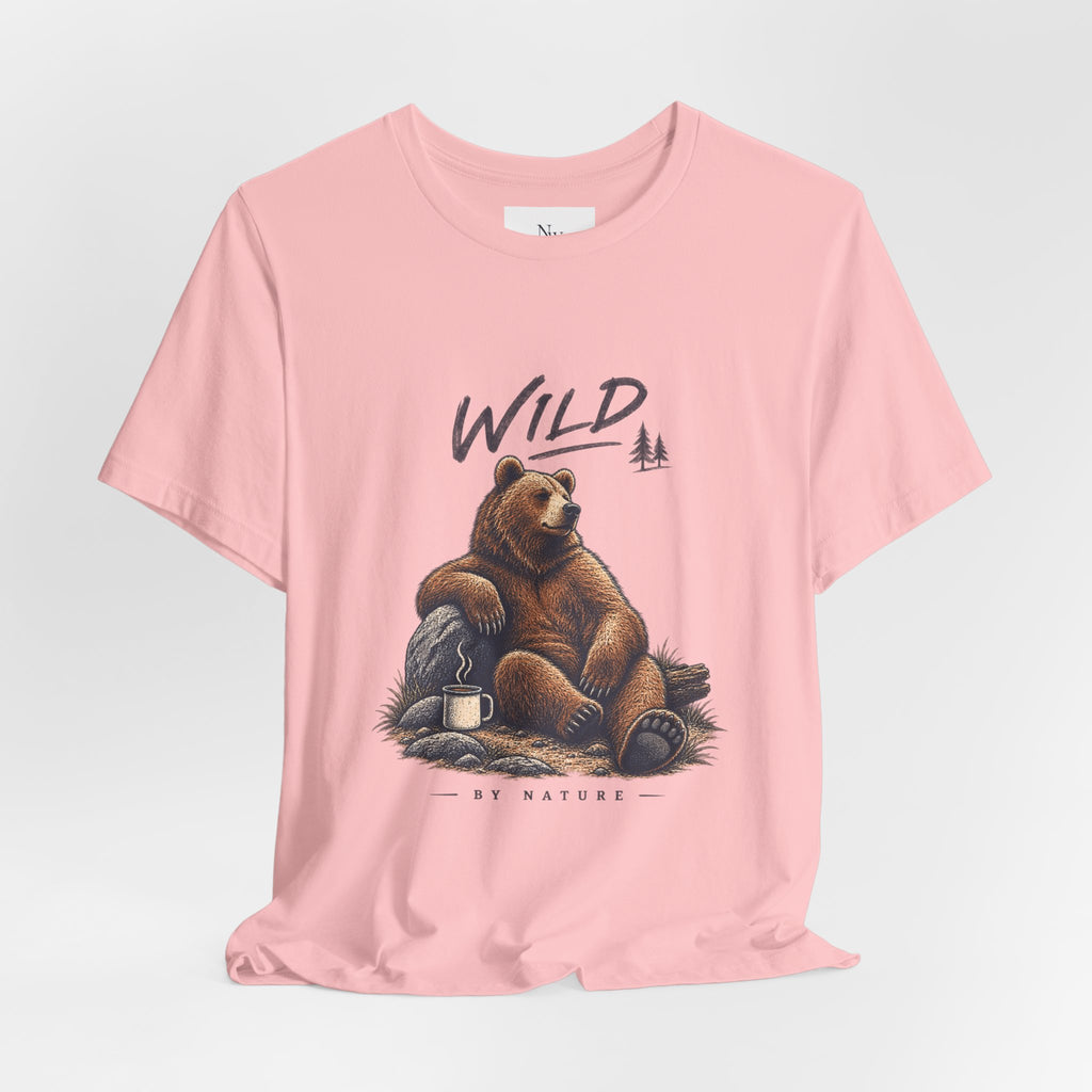 Wild at Heart Bear T-Shirt — Outdoor Nature Graphic Tee
