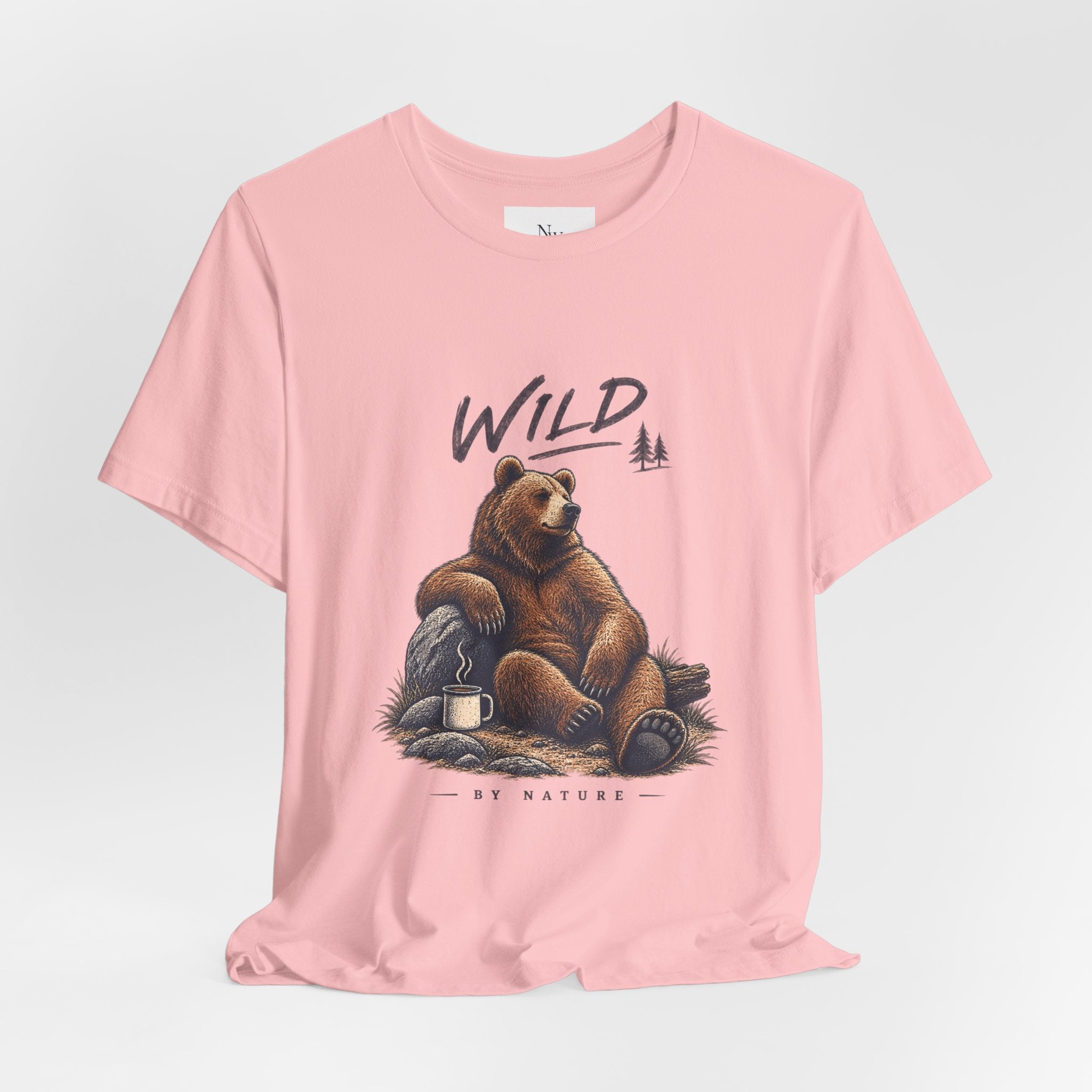 Wild at Heart Bear T-Shirt — Outdoor Nature Graphic Tee