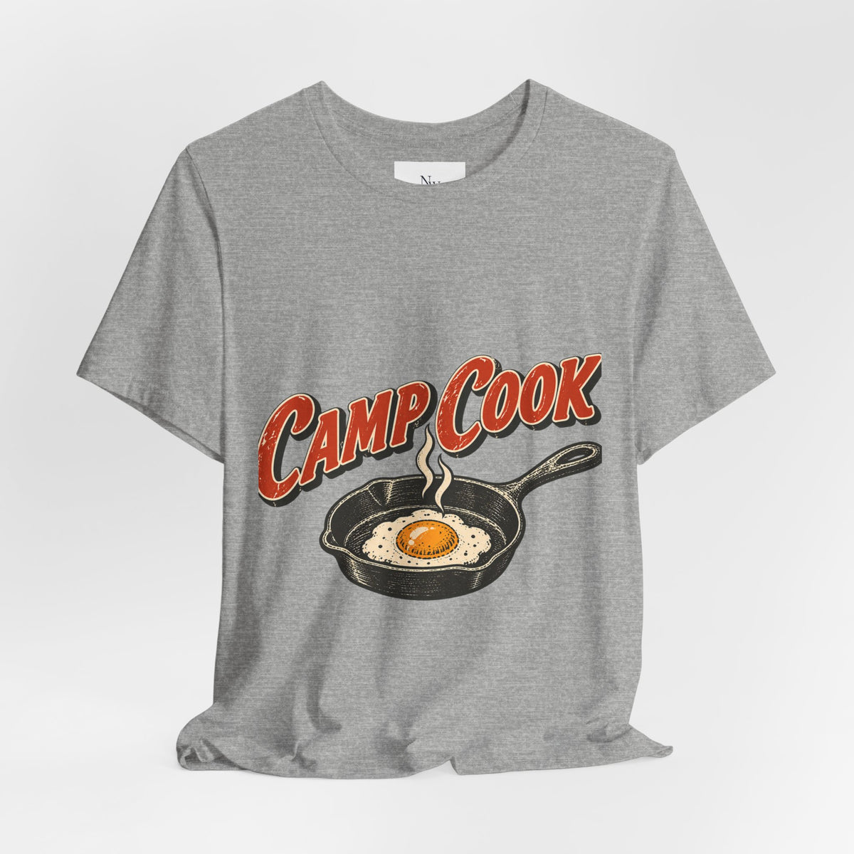 Camp Cook T‑Shirt — “Breakfast Tastes Better Outside” Camping Tee