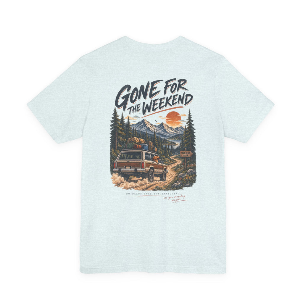 Adventure Tee — "Gone for the Weekend" Off‑Road Van Graphic T‑Shirt