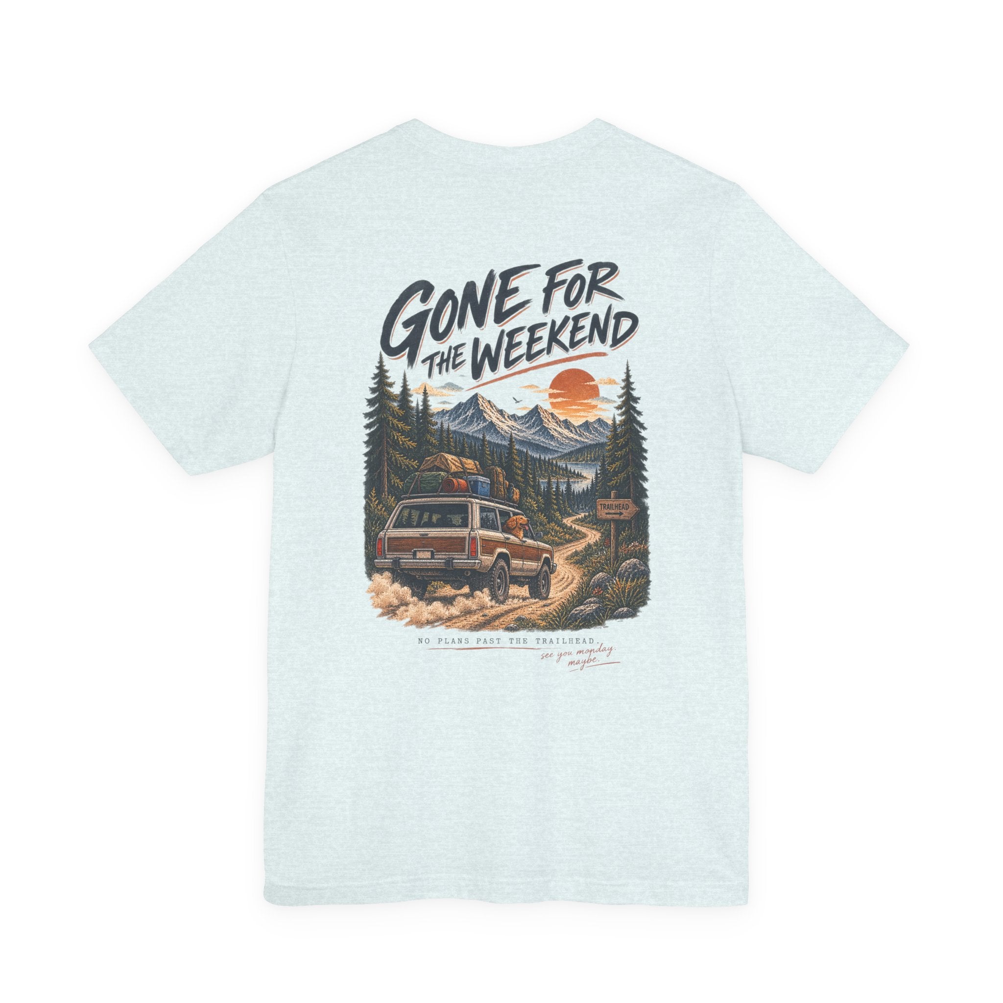 Adventure Tee — "Gone for the Weekend" Off‑Road Van Graphic T‑Shirt