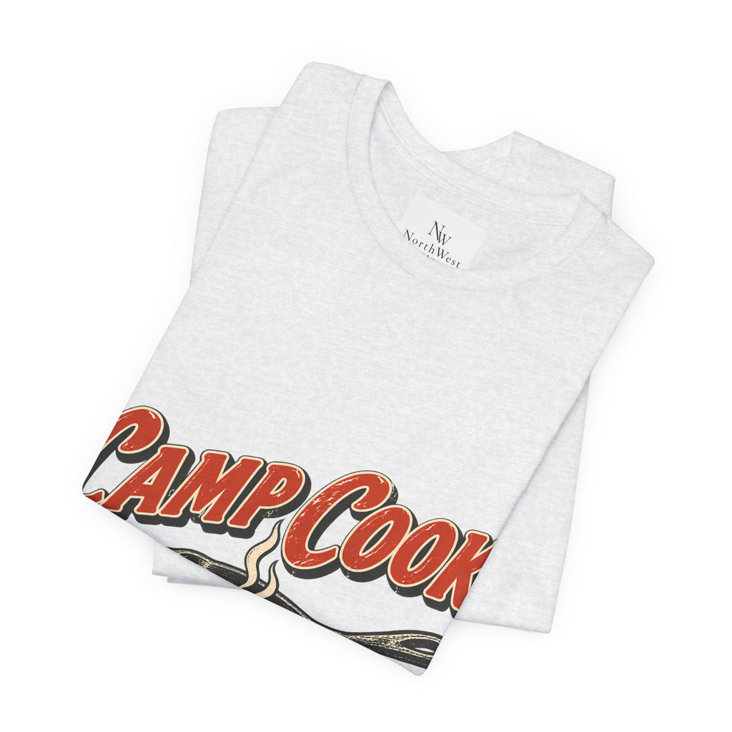Camp Cook T‑Shirt — “Breakfast Tastes Better Outside” Camping Tee