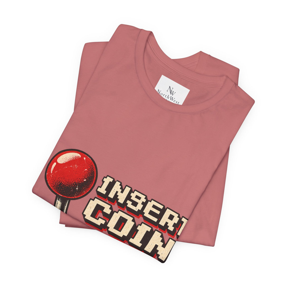 Insert Coin Arcade T‑Shirt — "One More Game" Retro Gaming Tee