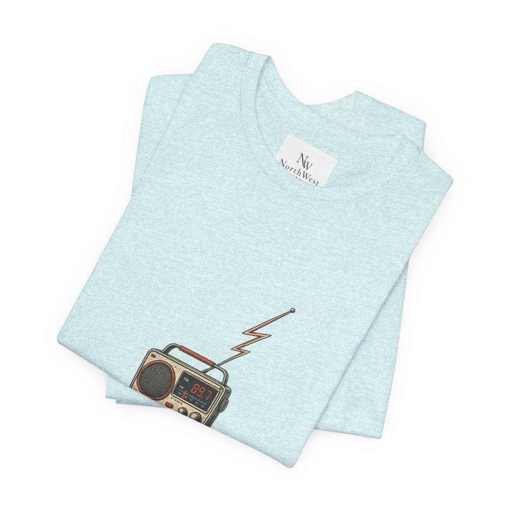 Desert Radio Tee — '89.7 Nowhere FM' Vintage Desert Radio Graphic T-Shirt