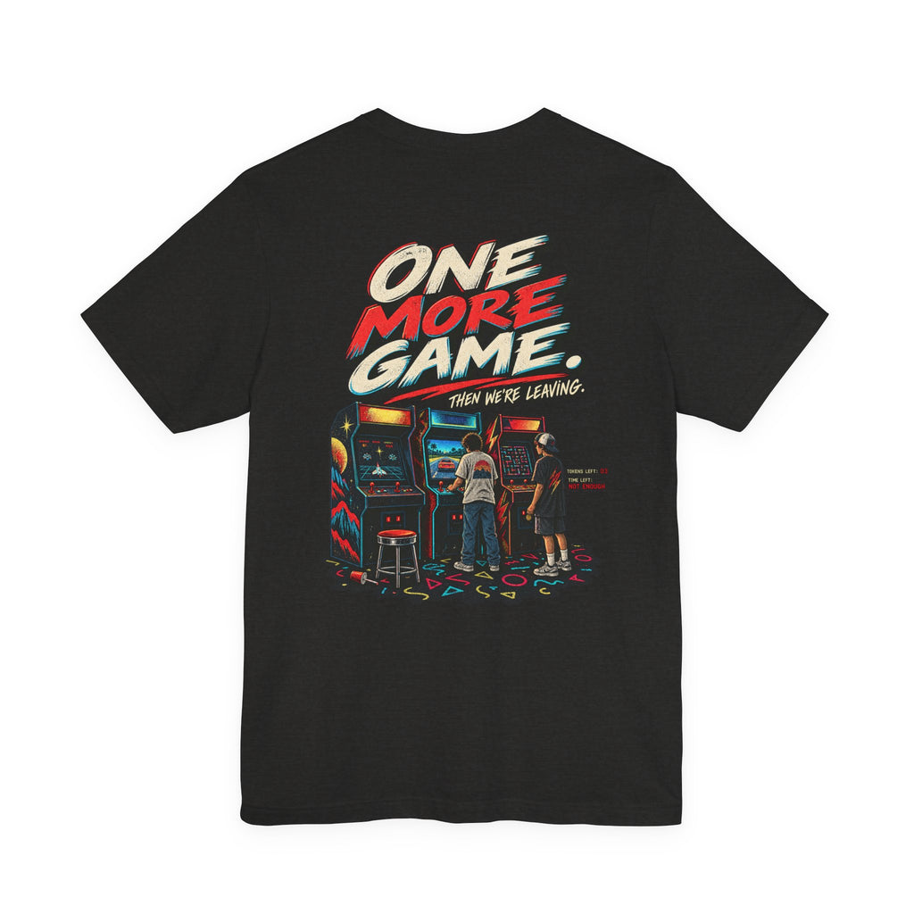 Insert Coin Arcade T‑Shirt — "One More Game" Retro Gaming Tee