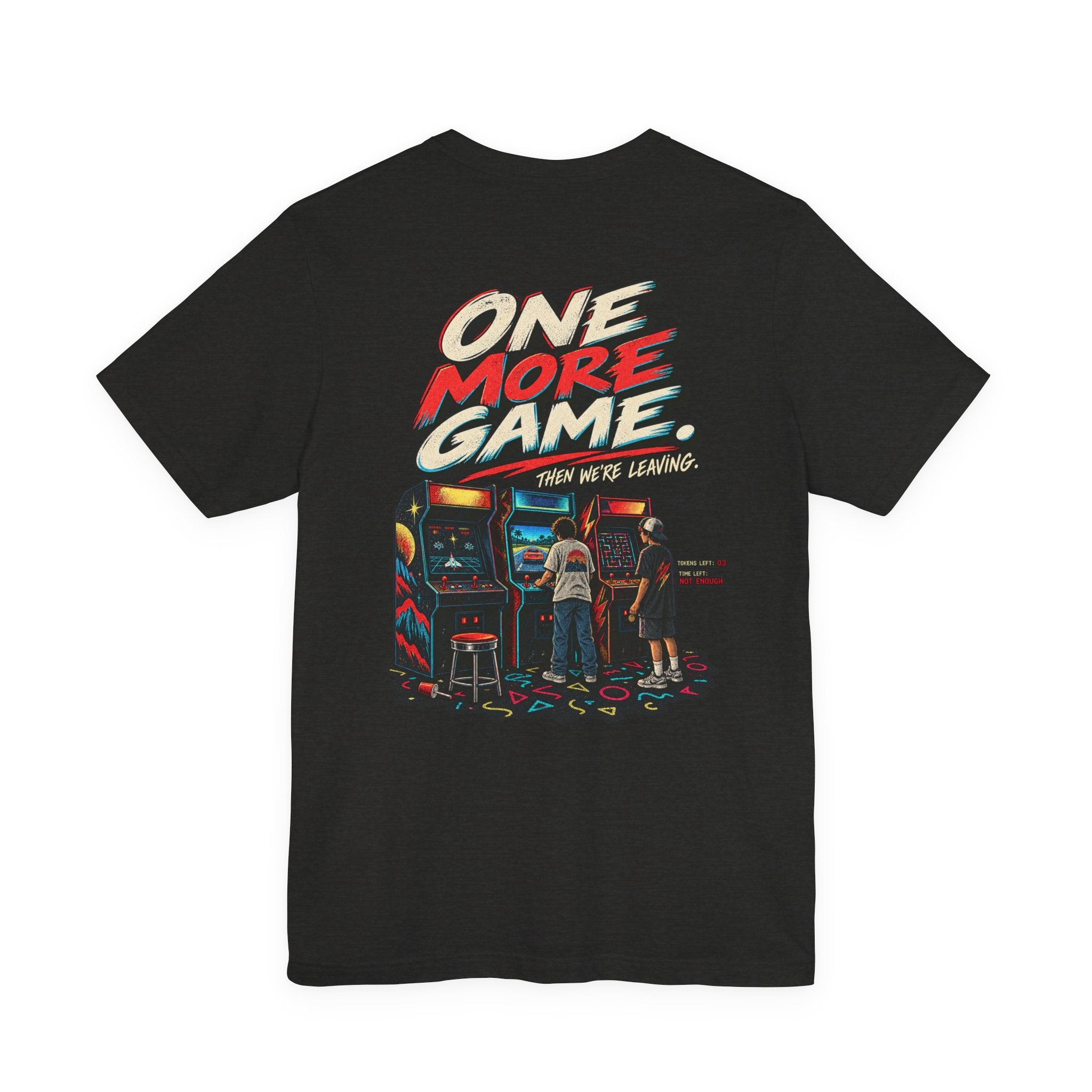 Insert Coin Arcade T‑Shirt — "One More Game" Retro Gaming Tee