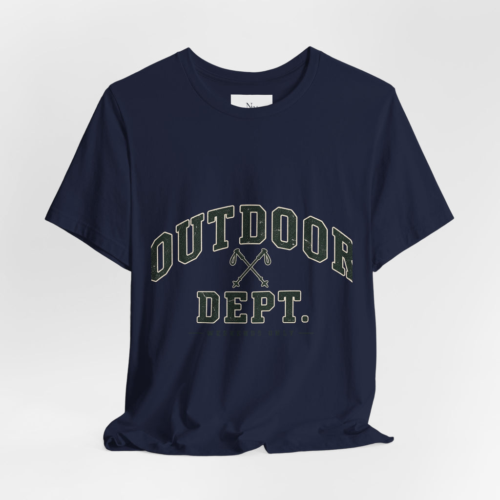 Outdoor Dept. Graphic Tee — Adventure Camping T-Shirt