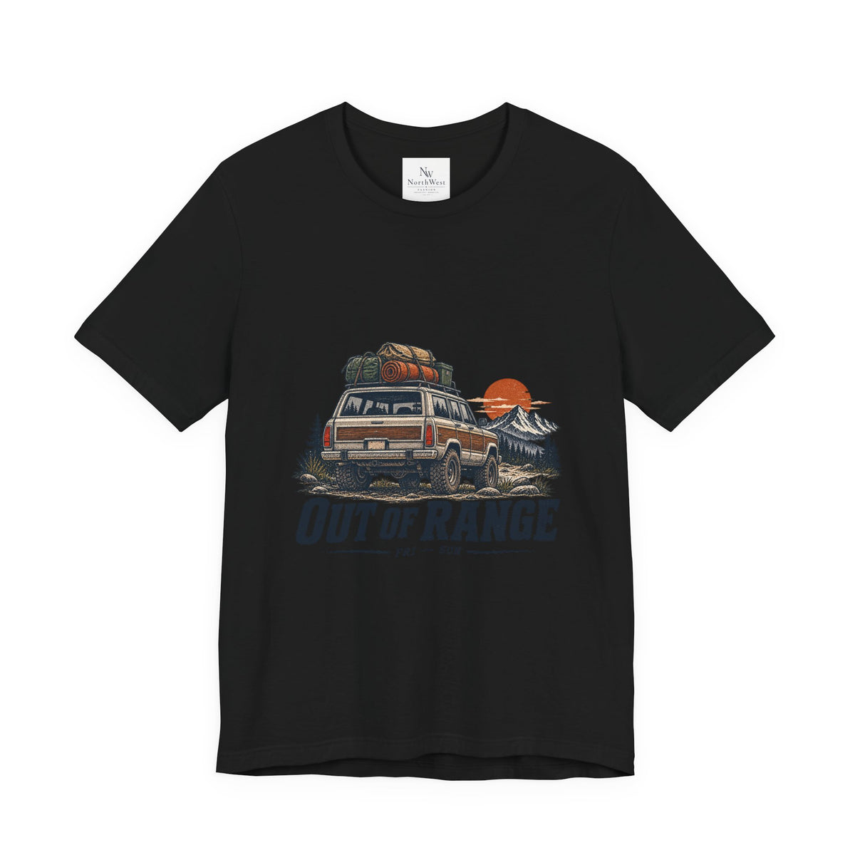 Adventure Tee — "Gone for the Weekend" Off‑Road Van Graphic T‑Shirt