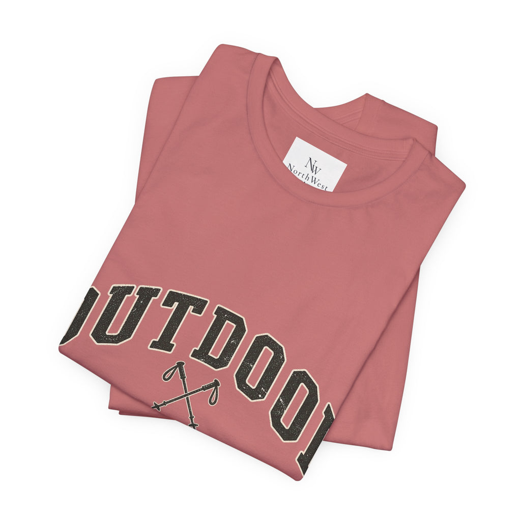 Outdoor Dept. Graphic Tee — Adventure Camping T-Shirt