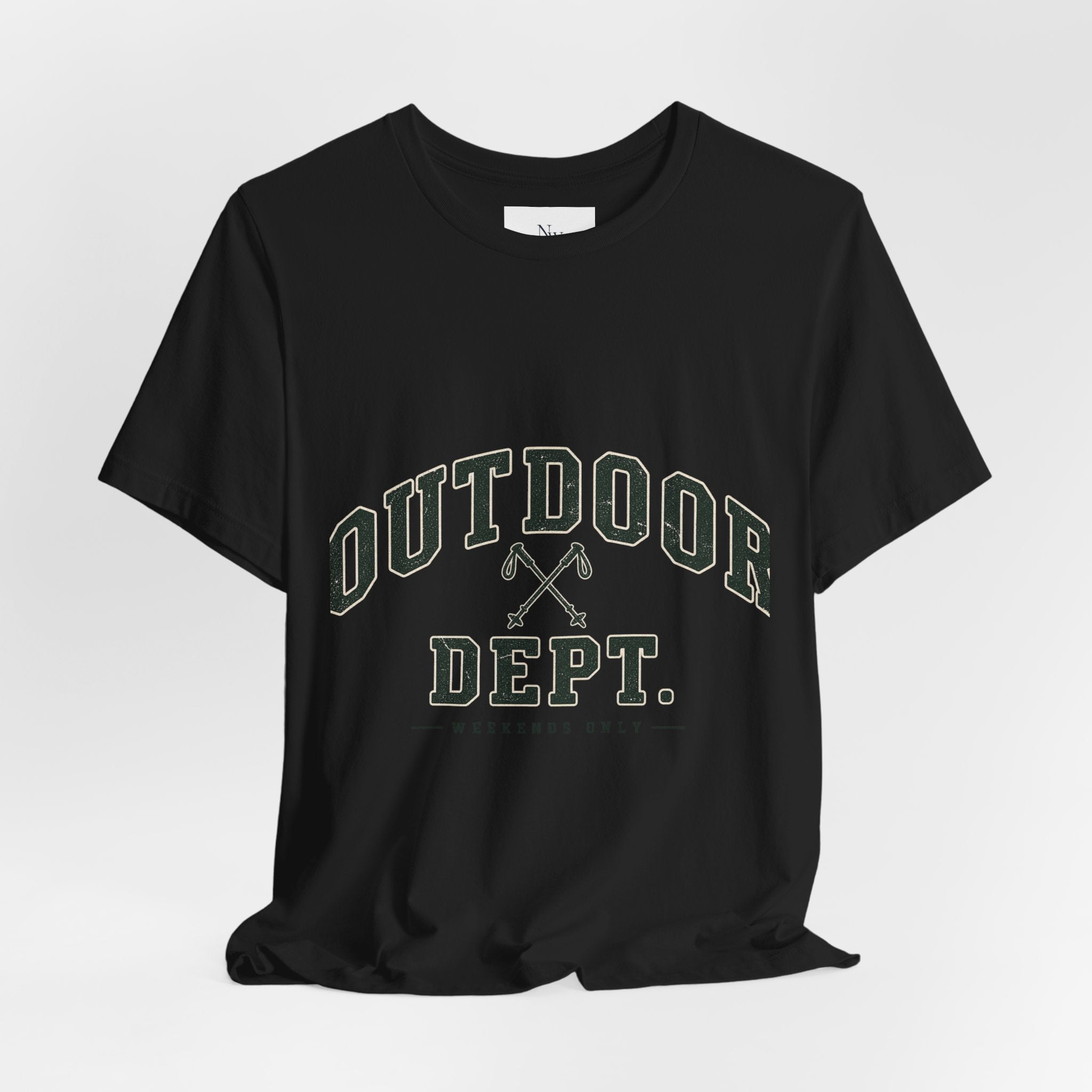 Outdoor Dept. Graphic Tee — Adventure Camping T-Shirt