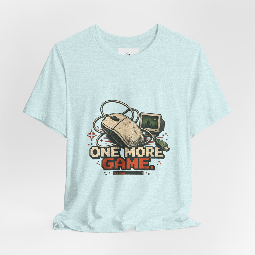 Gaming Tee — "One More Game" Retro LAN Party T-Shirt