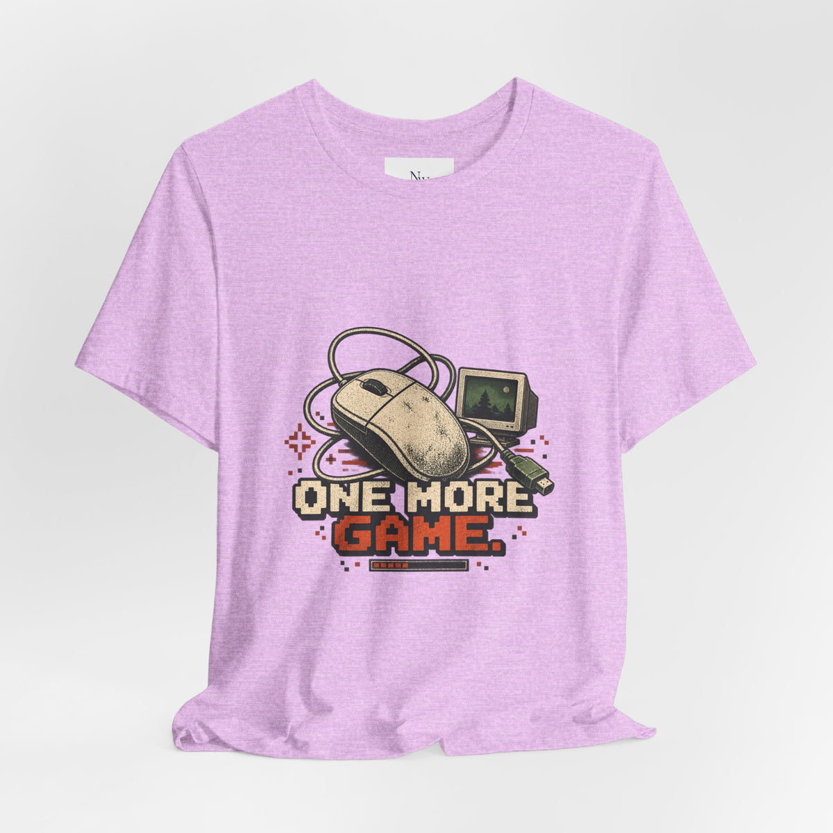 Gaming Tee — "One More Game" Retro LAN Party T-Shirt