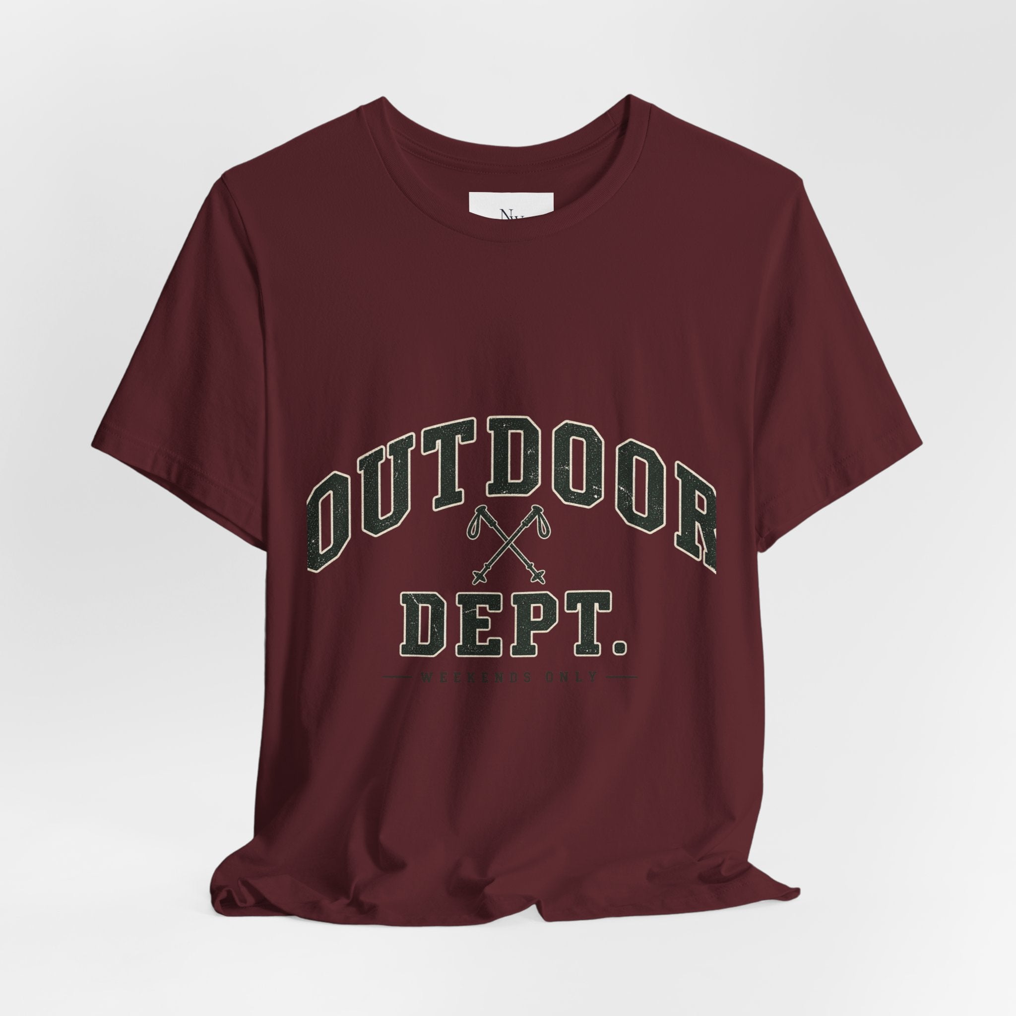 Outdoor Dept. Graphic Tee — Adventure Camping T-Shirt