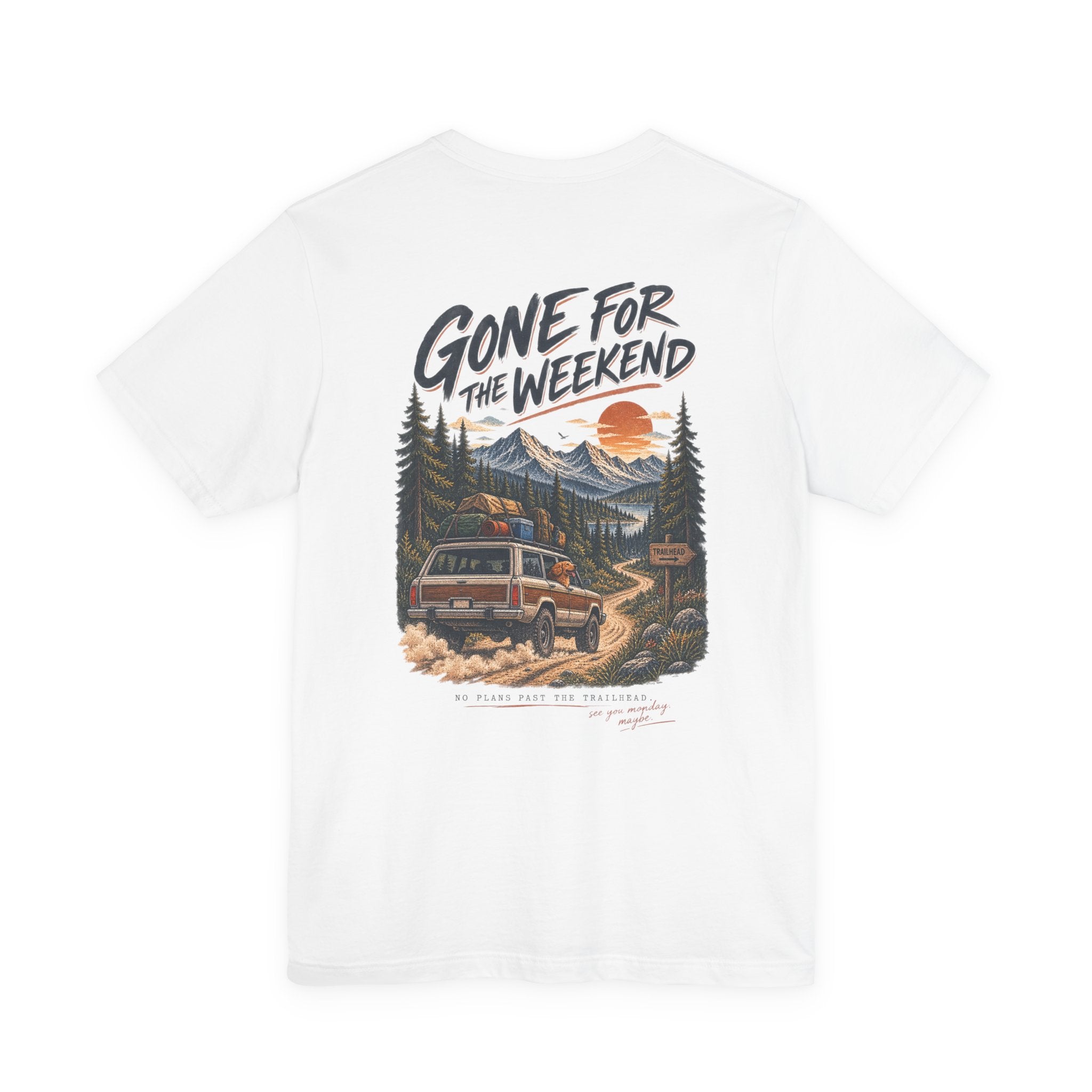 Adventure Tee — "Gone for the Weekend" Off‑Road Van Graphic T‑Shirt