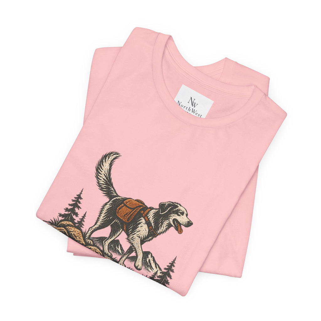 Trail Dog Tee — "Trails Are Better With Dogs" Outdoor Hiking Shirt