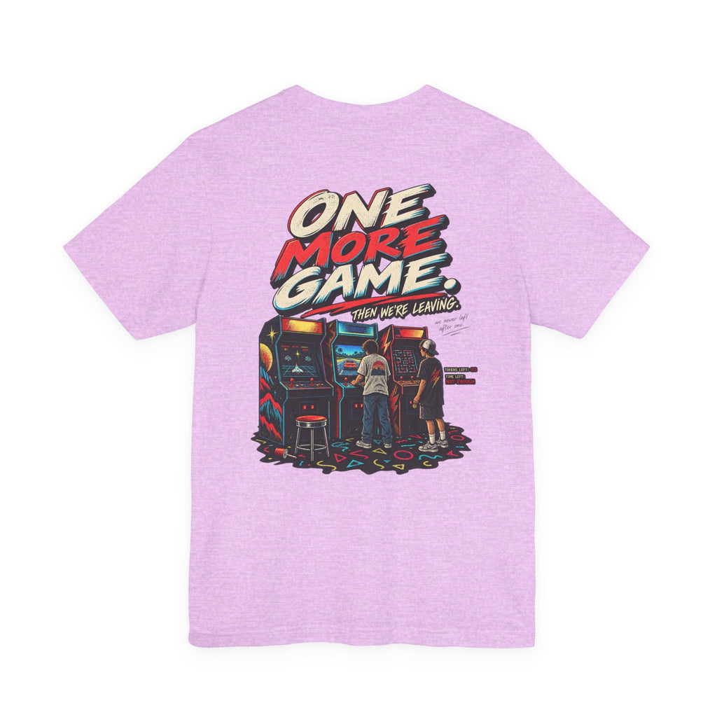 Insert Coin Arcade T‑Shirt — "One More Game" Retro Gaming Tee