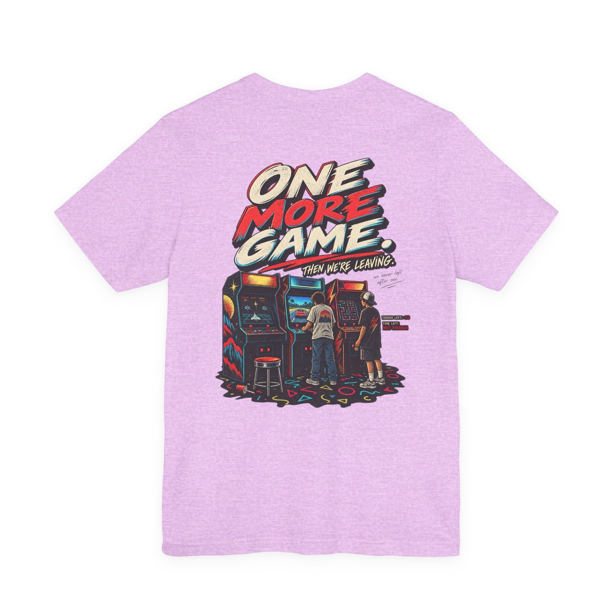 Insert Coin Arcade T‑Shirt — "One More Game" Retro Gaming Tee