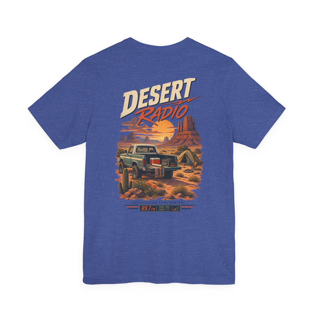 Desert Radio Tee — '89.7 Nowhere FM' Vintage Desert Radio Graphic T-Shirt