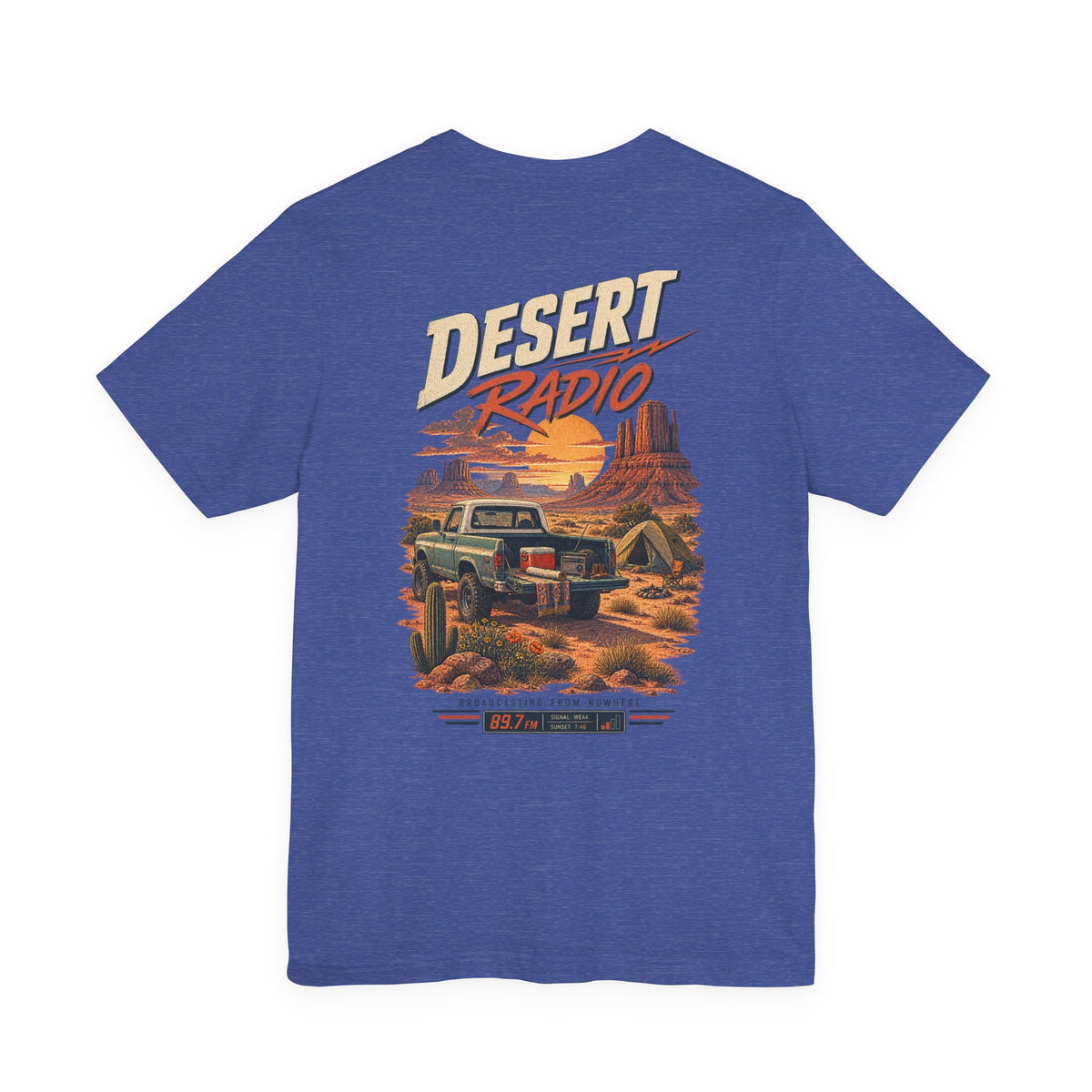 Desert Radio Tee — '89.7 Nowhere FM' Vintage Desert Radio Graphic T-Shirt