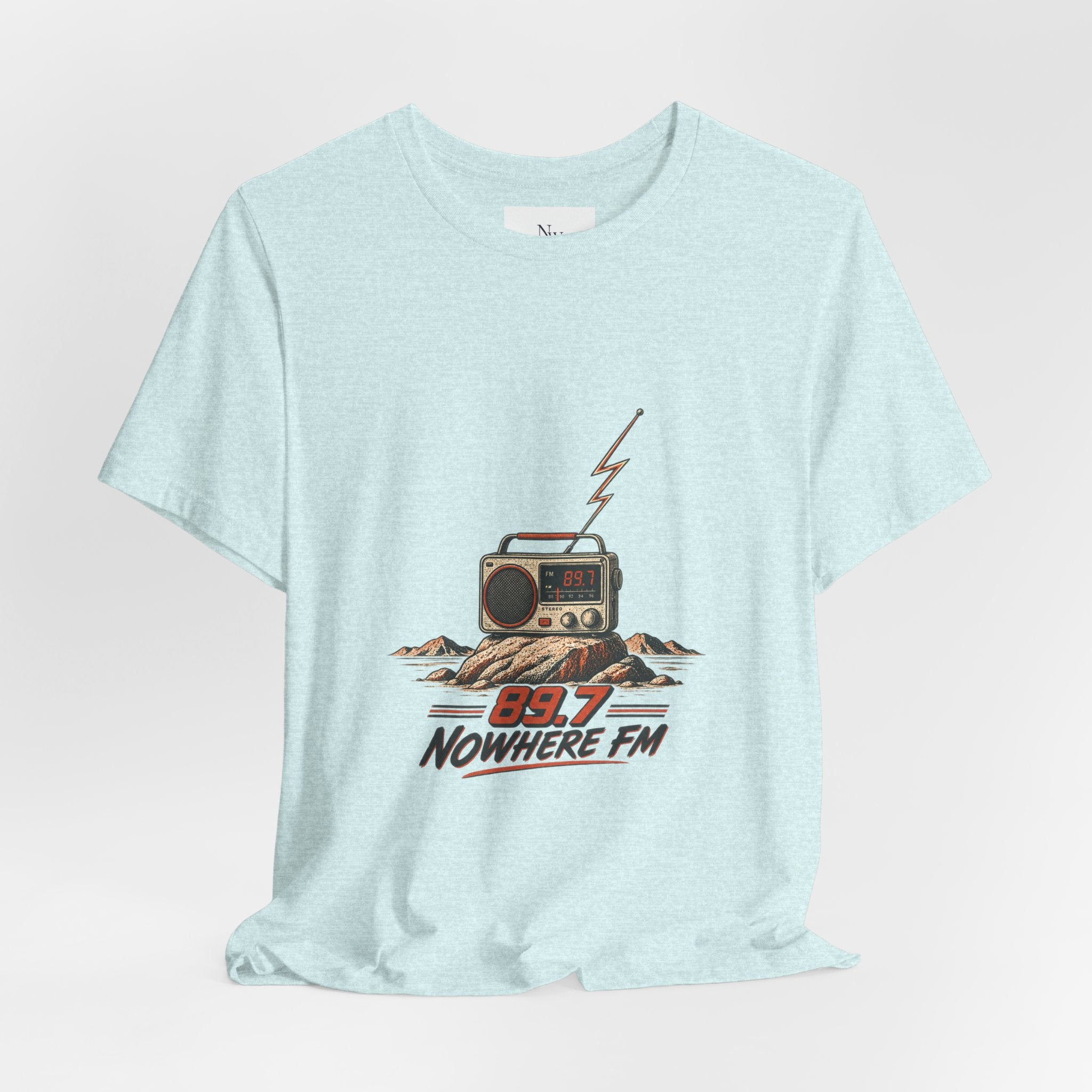 Desert Radio Tee — '89.7 Nowhere FM' Vintage Desert Radio Graphic T-Shirt