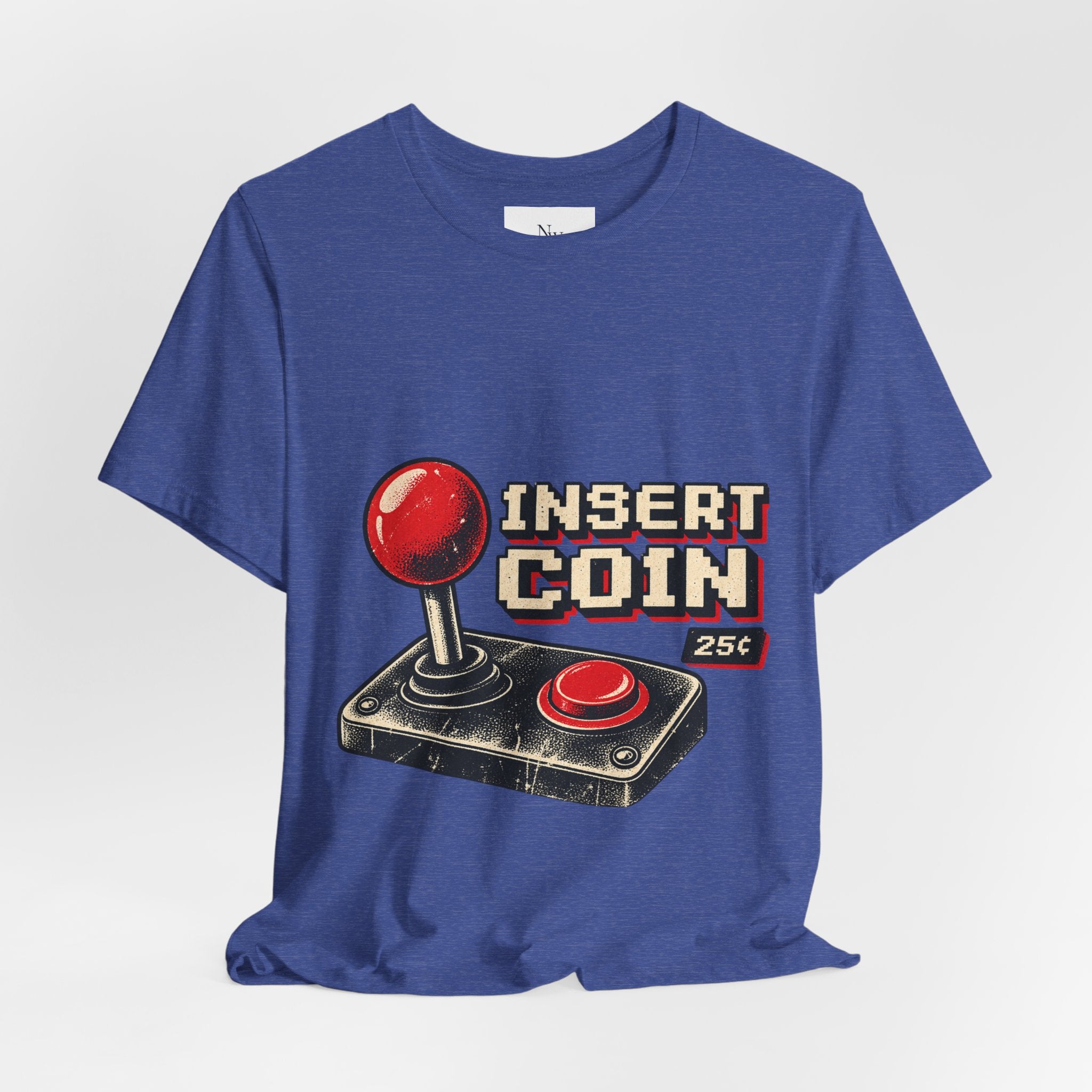 Insert Coin Arcade T‑Shirt — "One More Game" Retro Gaming Tee
