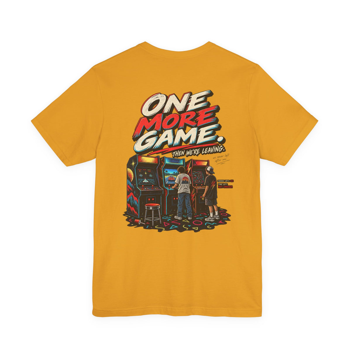 Insert Coin Arcade T‑Shirt — "One More Game" Retro Gaming Tee