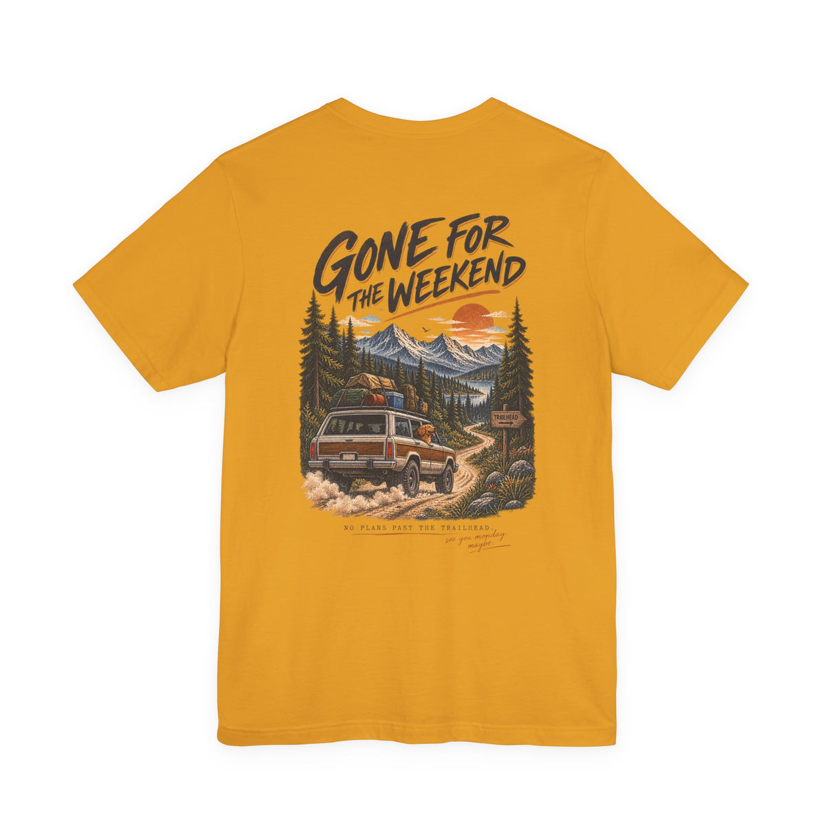 Adventure Tee — "Gone for the Weekend" Off‑Road Van Graphic T‑Shirt