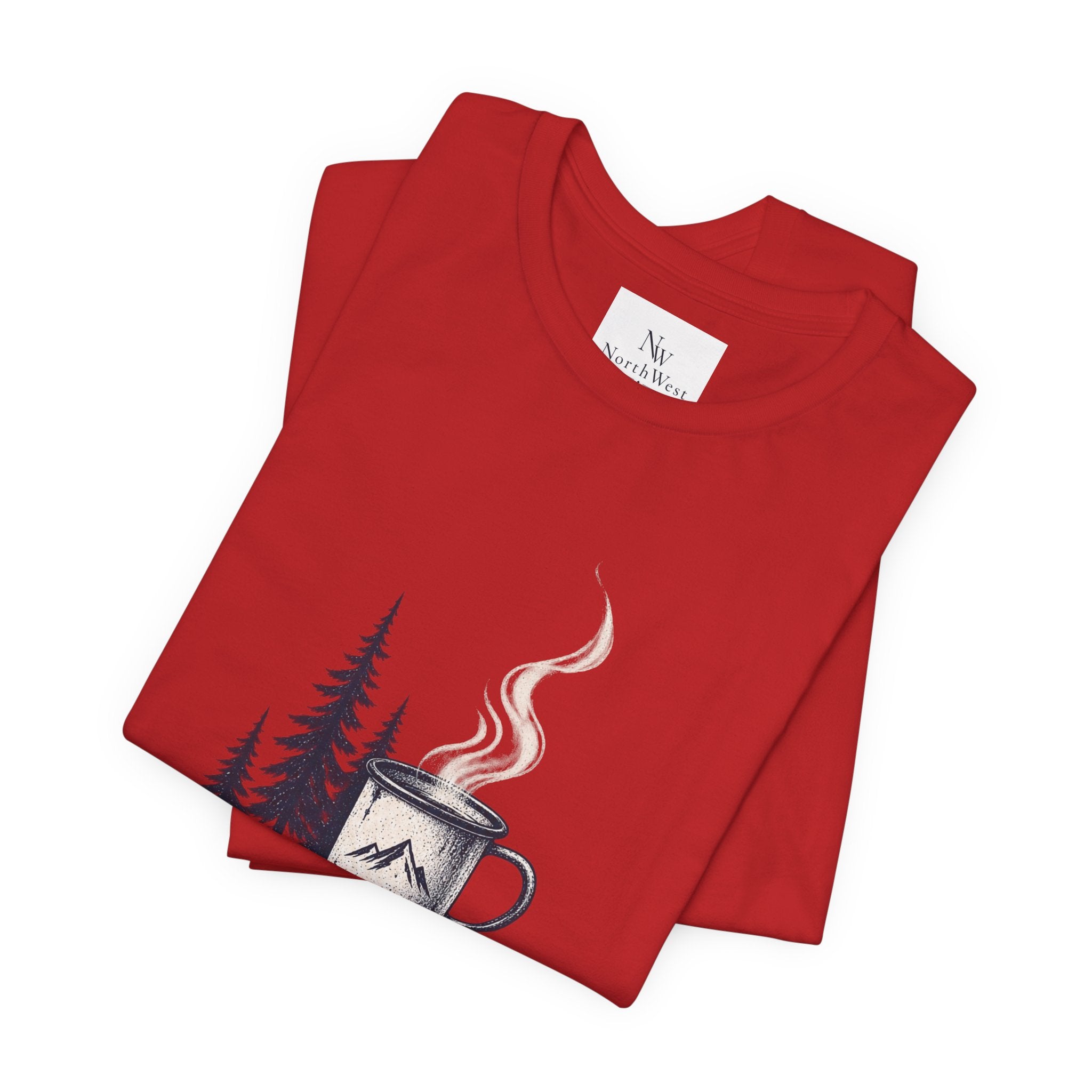 5:42 AM Camping T‑Shirt — "Before Everyone Else" Morning Coffee & Mountain Tee