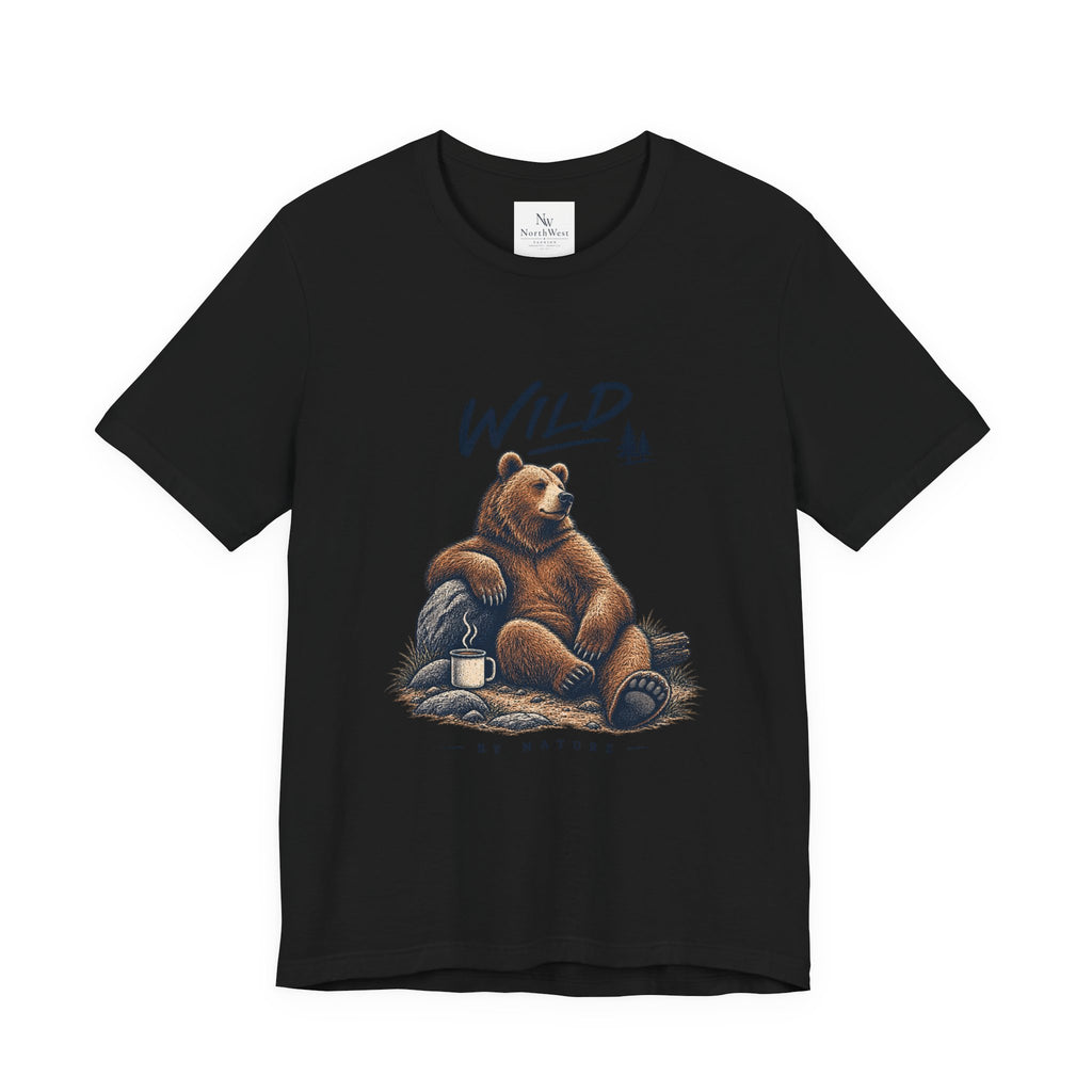 Wild at Heart Bear T-Shirt — Outdoor Nature Graphic Tee