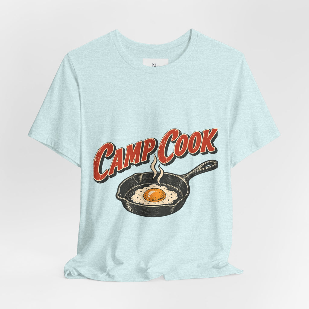 Camp Cook T‑Shirt — “Breakfast Tastes Better Outside” Camping Tee
