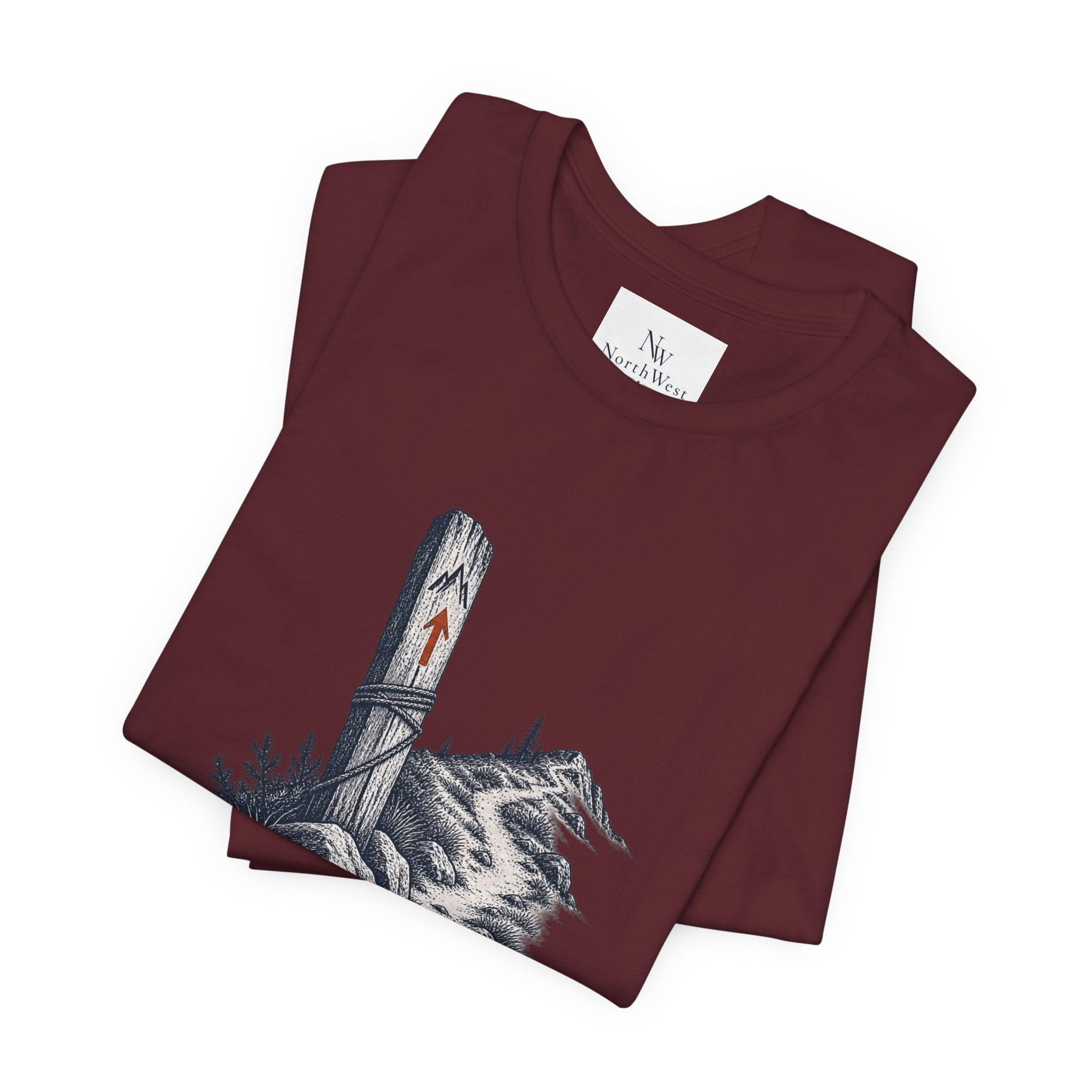 Take The Long Way T‑Shirt — Scenic Hiking Adventure Tee ("Take the Long Way" / "The Long Way Home")