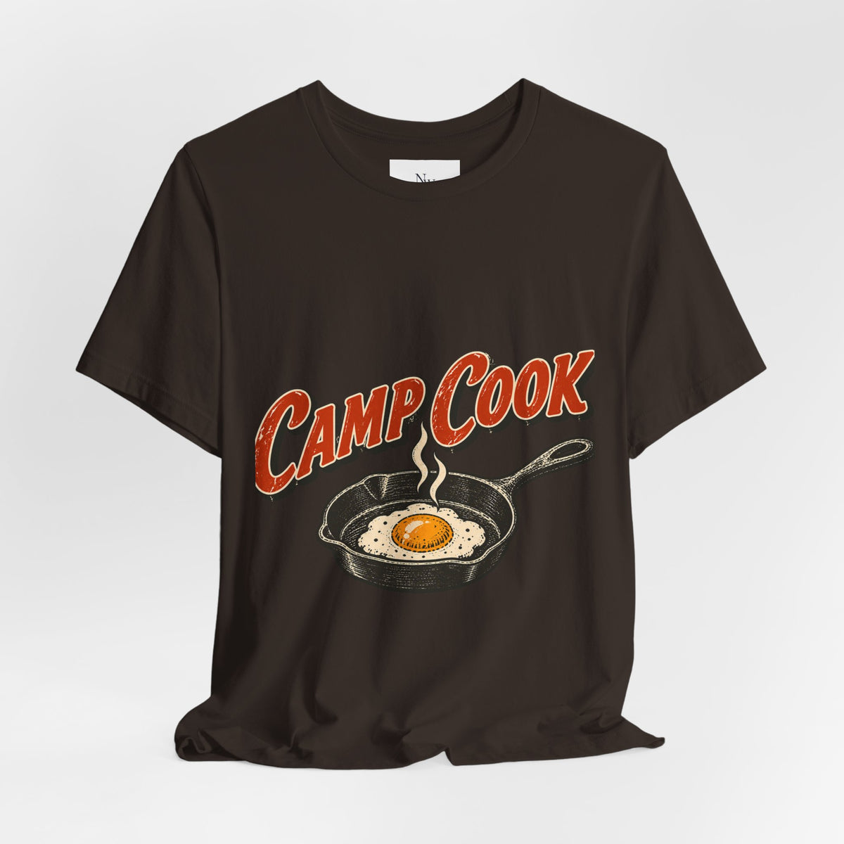 Camp Cook T‑Shirt — “Breakfast Tastes Better Outside” Camping Tee