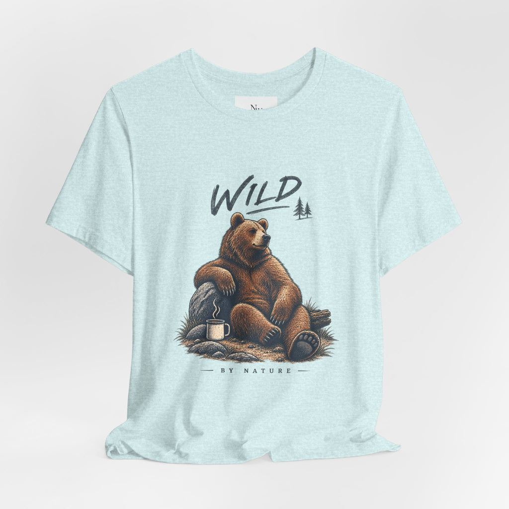 Wild at Heart Bear T-Shirt — Outdoor Nature Graphic Tee