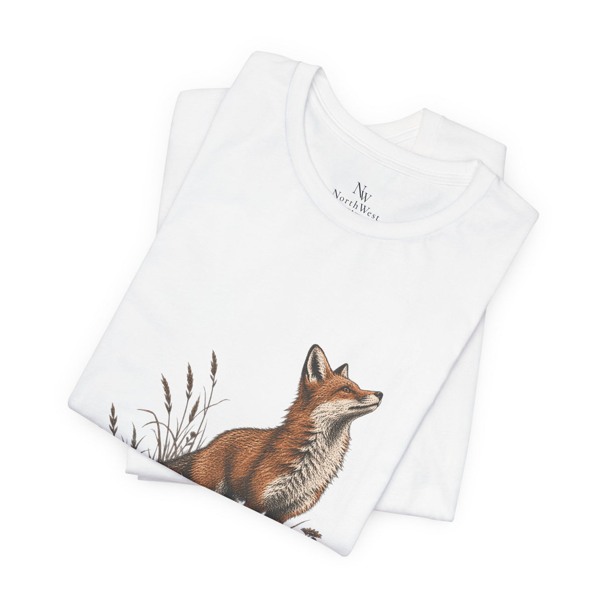 Wild Things Fox Tee — Woodland Nature Graphic T-Shirt