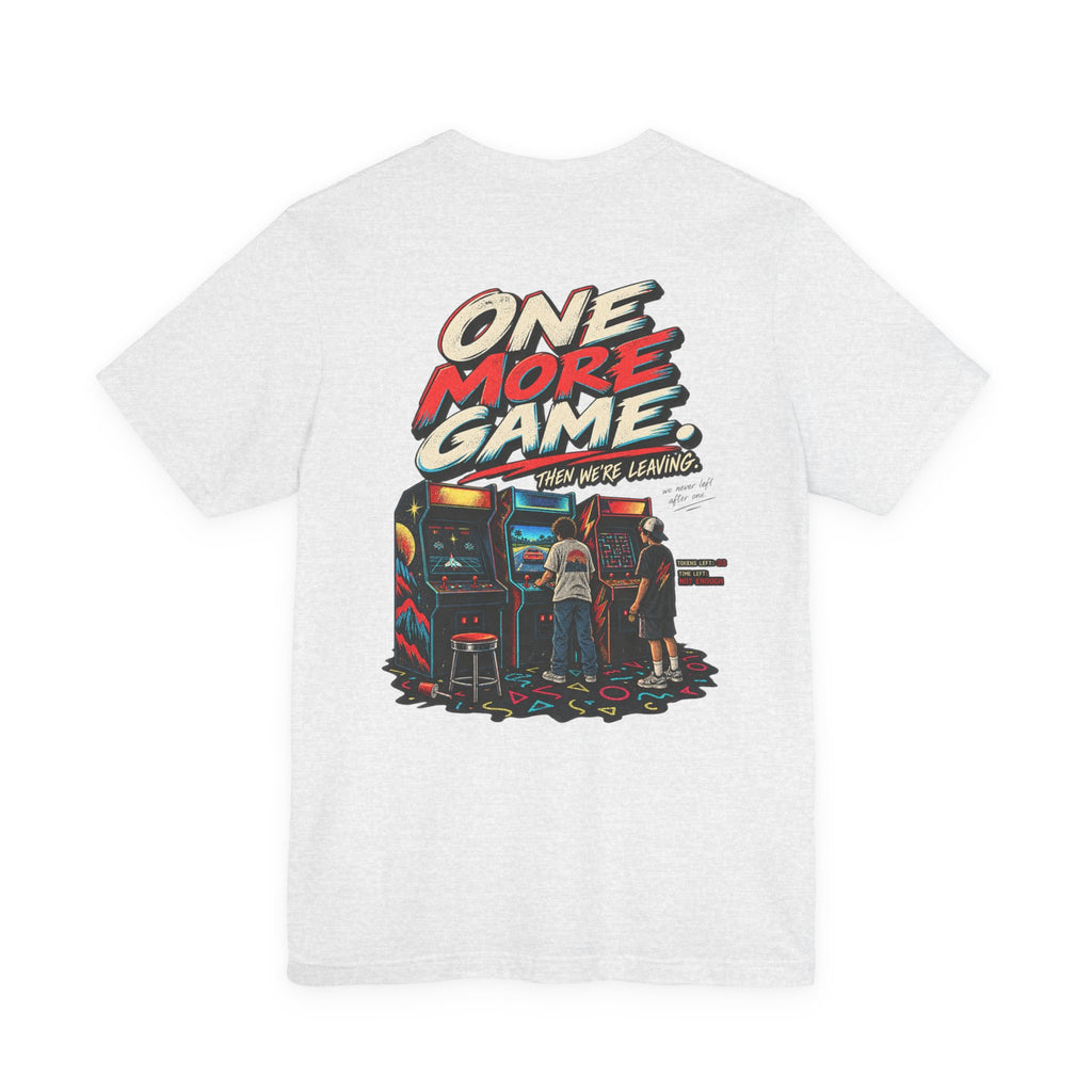 Insert Coin Arcade T‑Shirt — "One More Game" Retro Gaming Tee