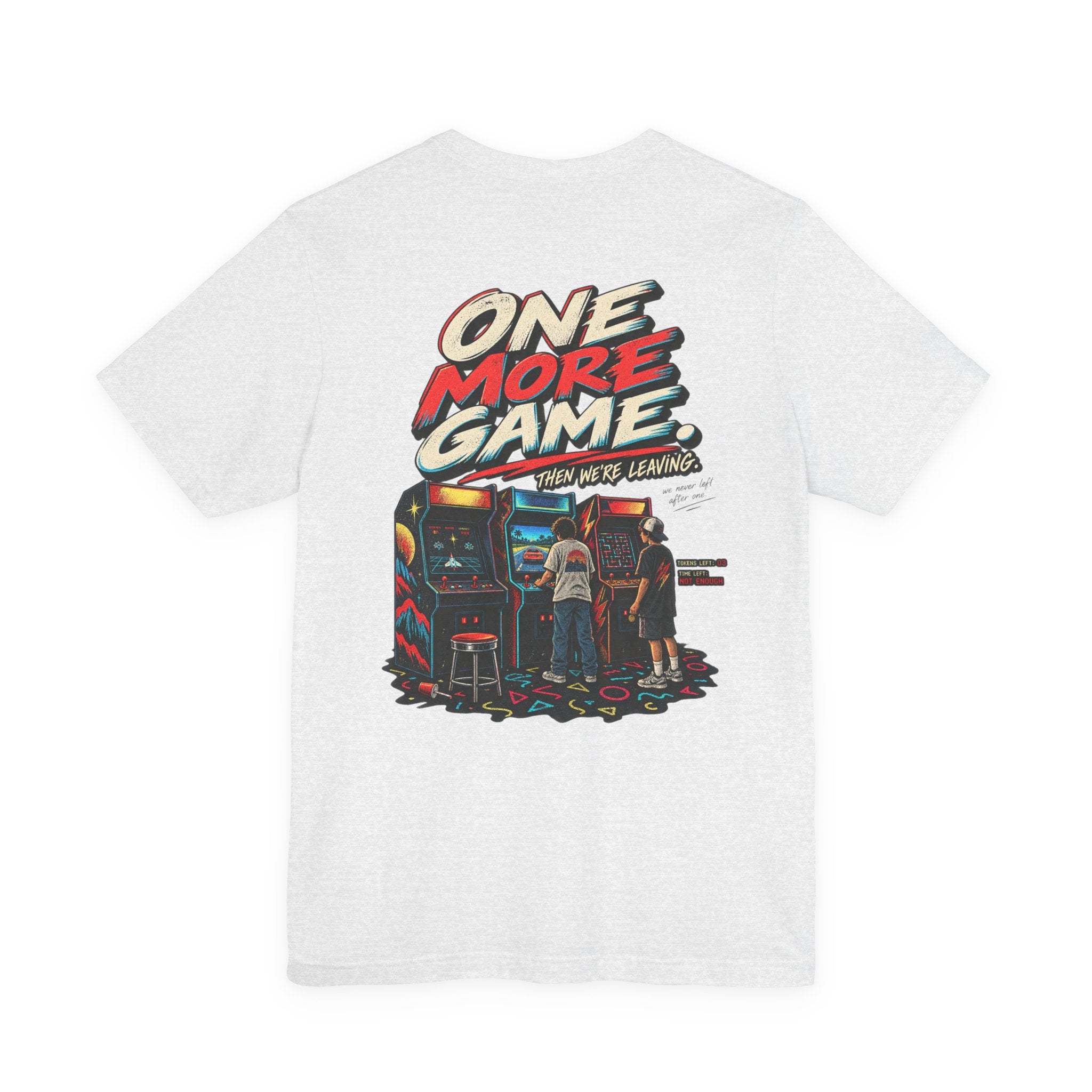 Insert Coin Arcade T‑Shirt — "One More Game" Retro Gaming Tee