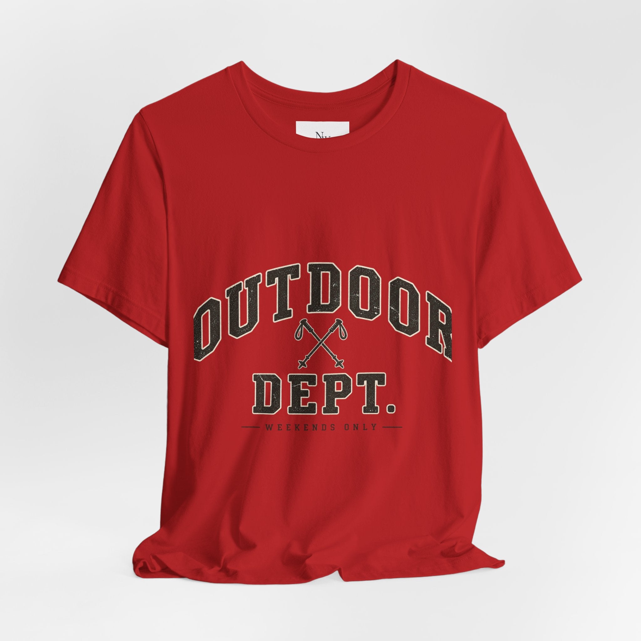 Outdoor Dept. Graphic Tee — Adventure Camping T-Shirt