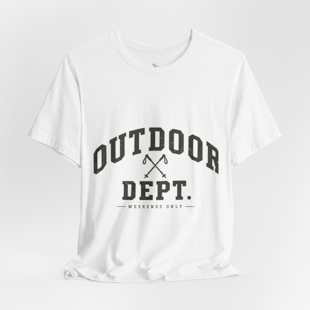 Outdoor Dept. Graphic Tee — Adventure Camping T-Shirt